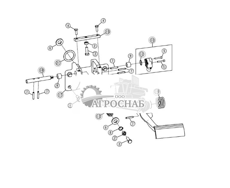 Замедлительпедаль тормоза - ST10574 243.jpg